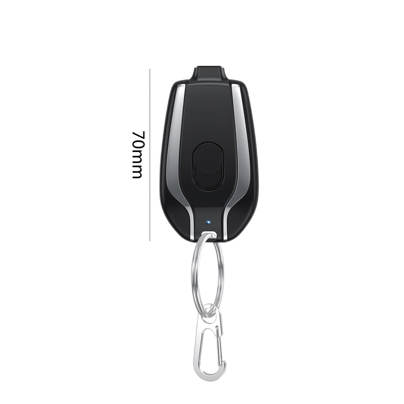 Carregador de Emergência tipo Chaveiro  USB C