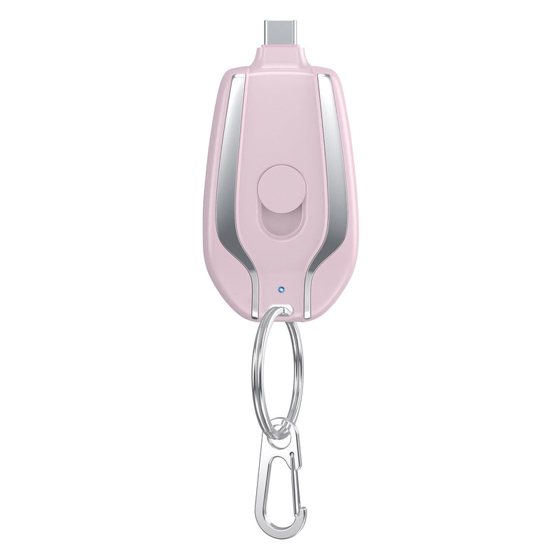 Carregador de Emergência tipo Chaveiro  USB C