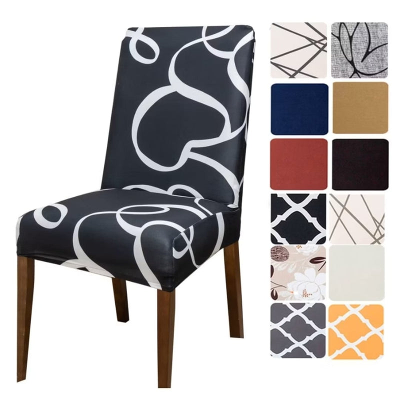 Kit 4 Capas Estampada para Cadeiras