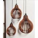 Luminária de Madeira Moderna Para Casa