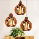 Luminária de Madeira Moderna Para Casa