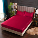 Conjunto, Jogo de Lençol em Seda Cetim 4 Peças